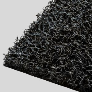 Piso PVC Rollo Tipo Nomad Negro 12 mm Espesor x 1,20 m Ancho 12 m