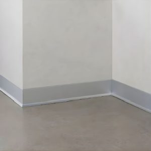 Guardapolvo Zocalo L Slim Novorodapie Aluminio Mate 80x2500 Mm